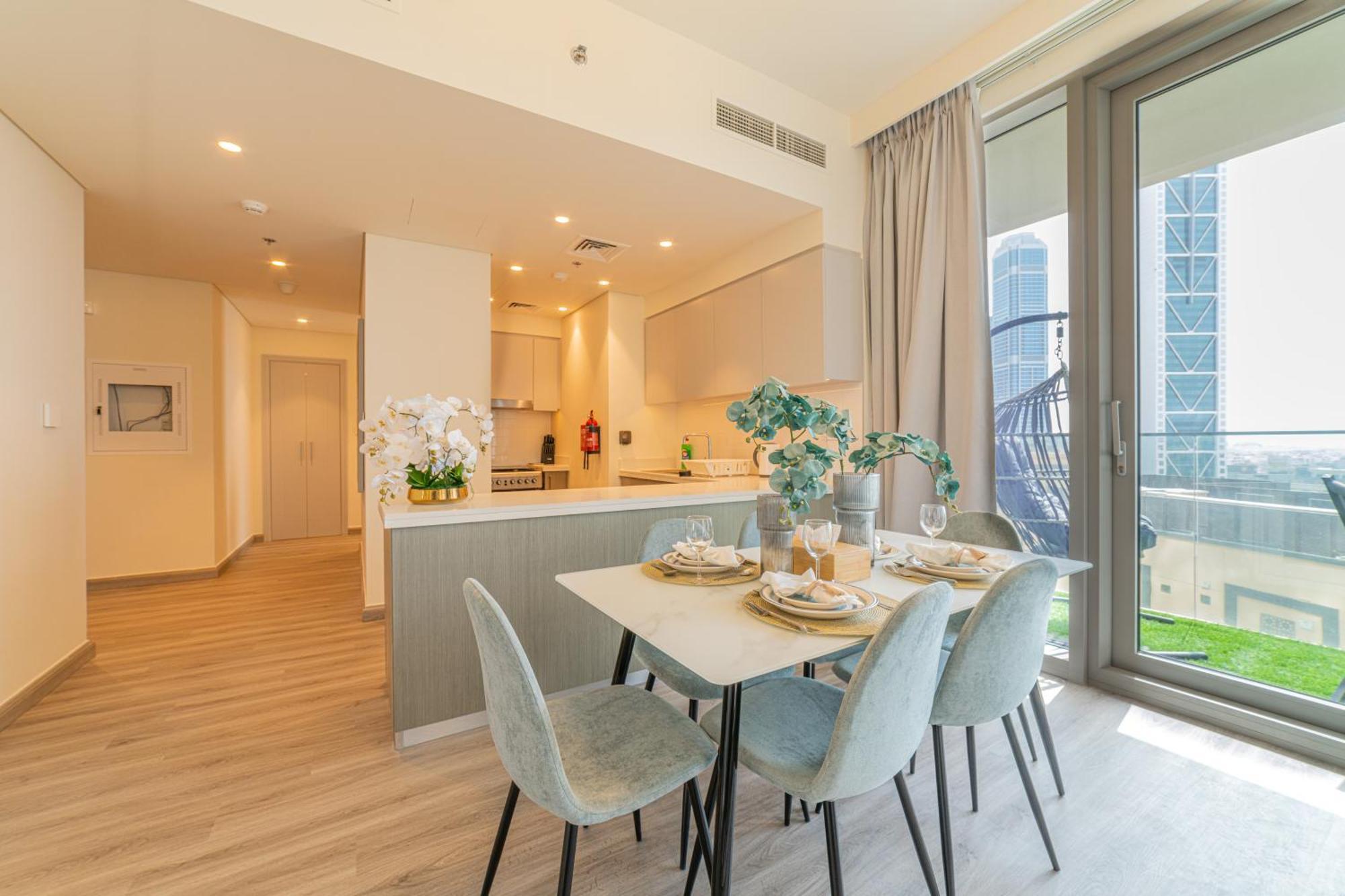 First Class 2Br With Full Dubai Boulevard View ภายนอก รูปภาพ
